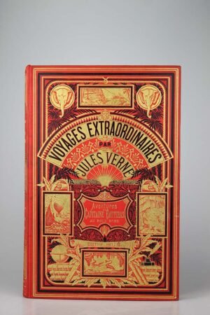 Jules Verne : Voyages et aventures du capitaine Hatteras. Collection Hetzel.